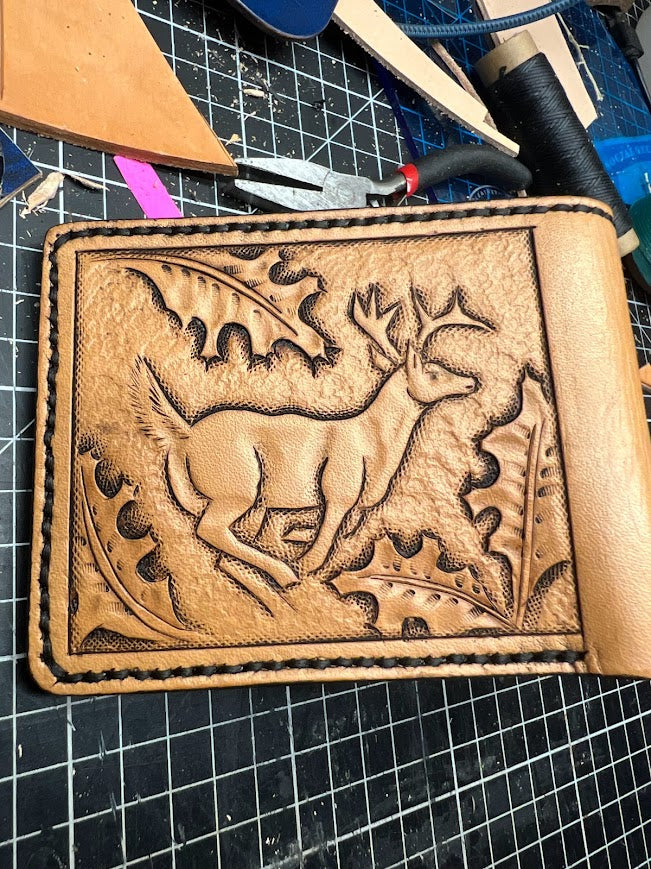 The Barn Owl — Executive Slim Wallet