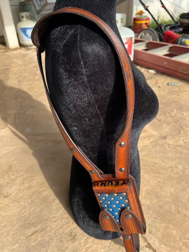 Custom Hand-Tooled Leather Holster